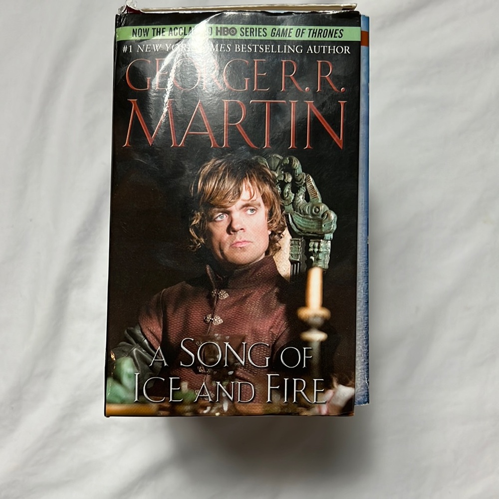 George R R Martin book set of five used